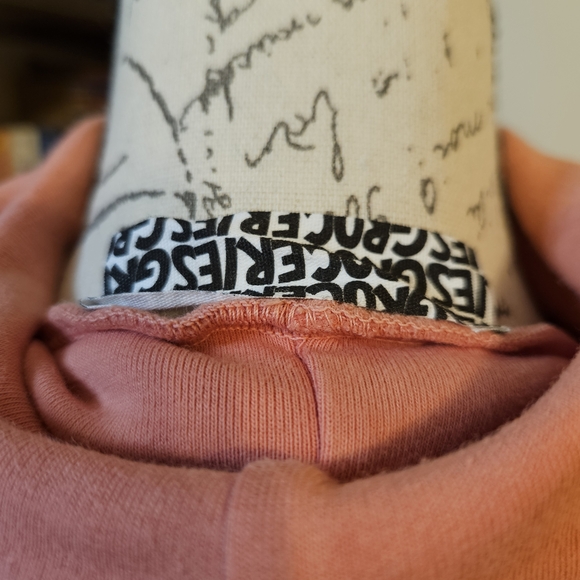 Pink Turtleneck Women's Top - Picture 6 of 8